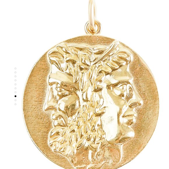 Hart Hagerty Janus Moon Phases Necklace - Picture 1 of 5